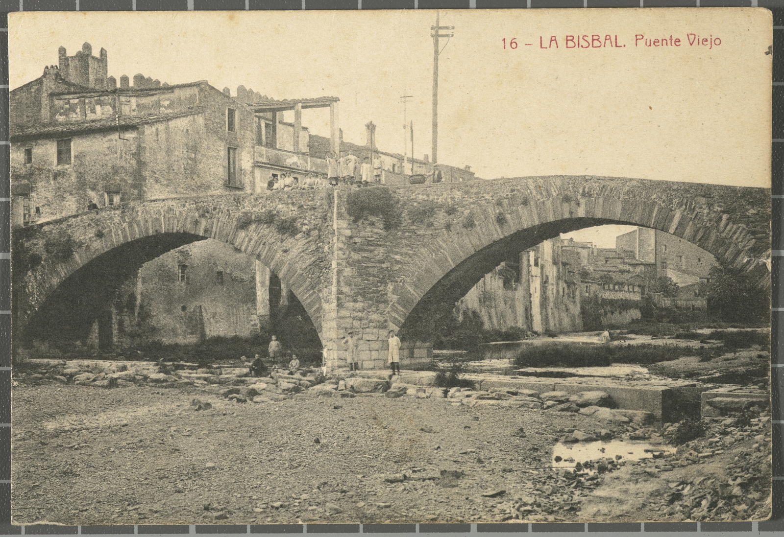 Desconegut, 16 - La Bisbal. Puente Viejo