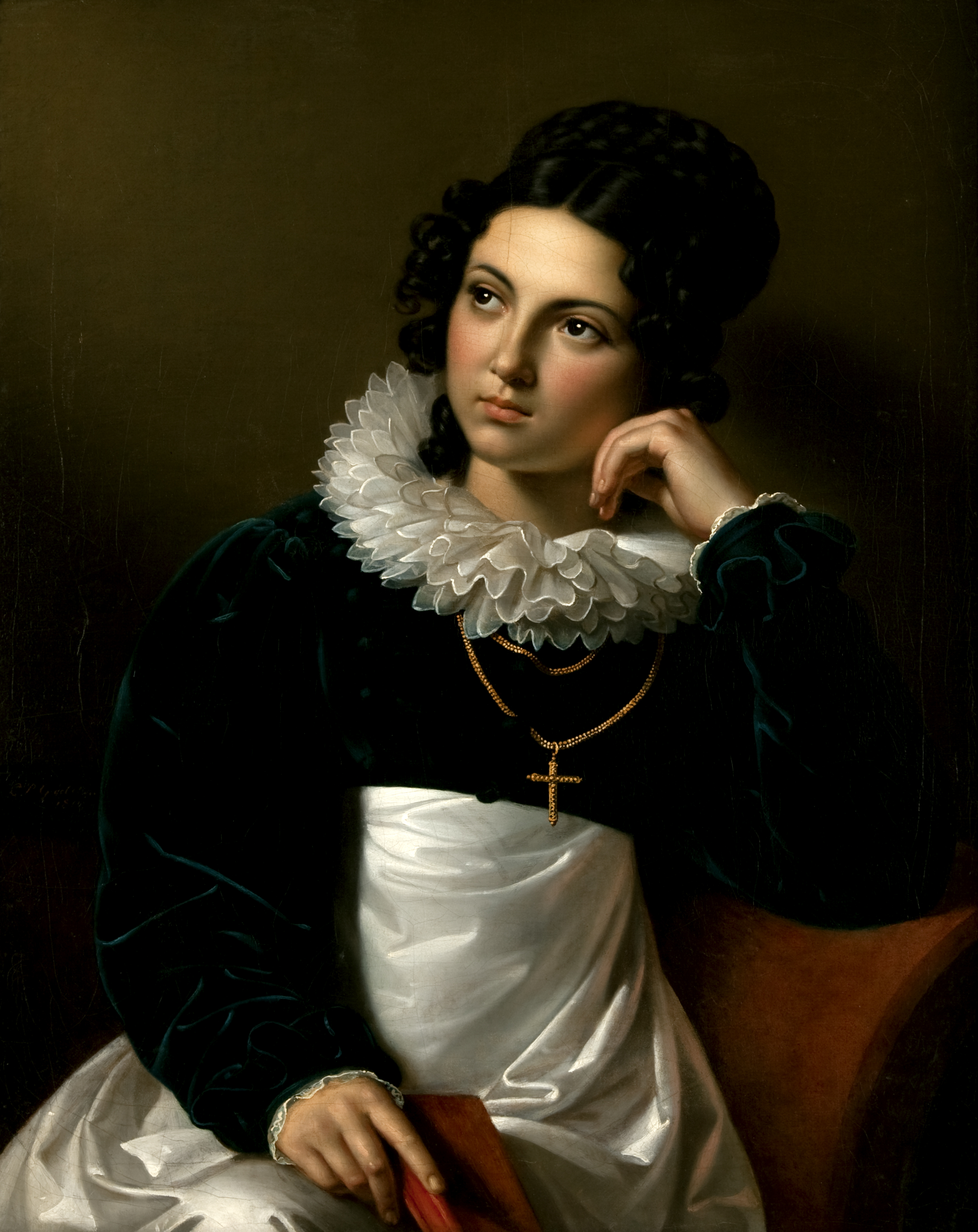 Carl Peter Goebel, Rosalia Klieber, die Gattin des Bildhauers Josef Klieber