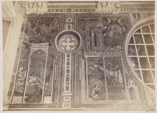Parker, John Henry, Mosaics - S. Maria Maggiore in the external Loggia at the east end, A.D. 1299