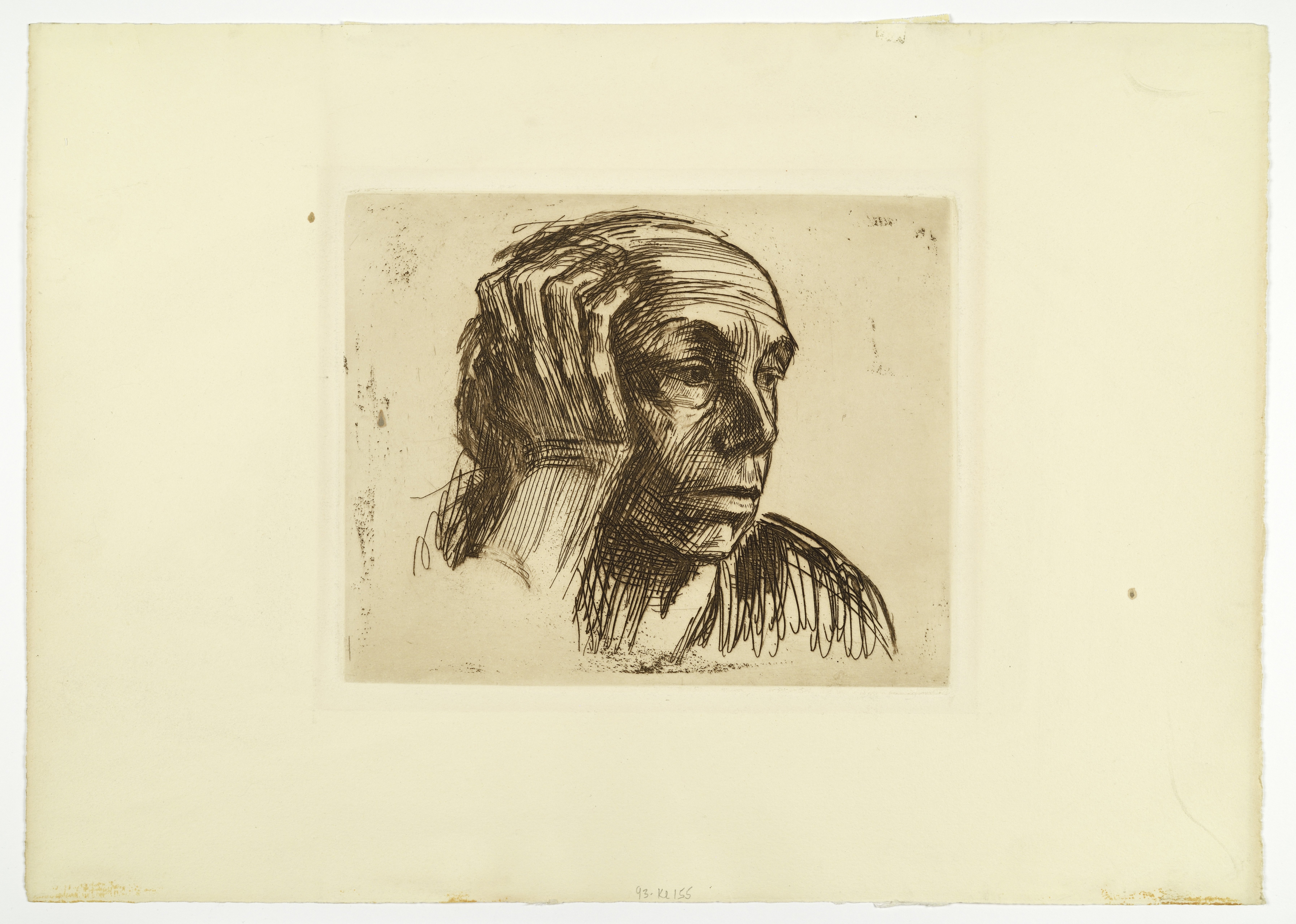 Unknown artist, "Selbstbildnis"