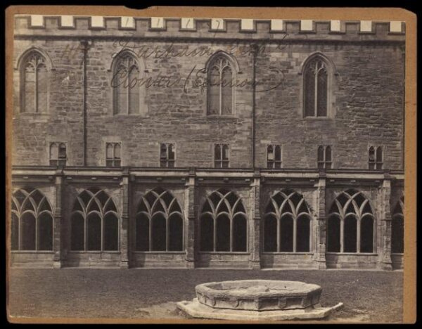 Francis Frith, Durham Cath'l.  Cloisters (Exterior)