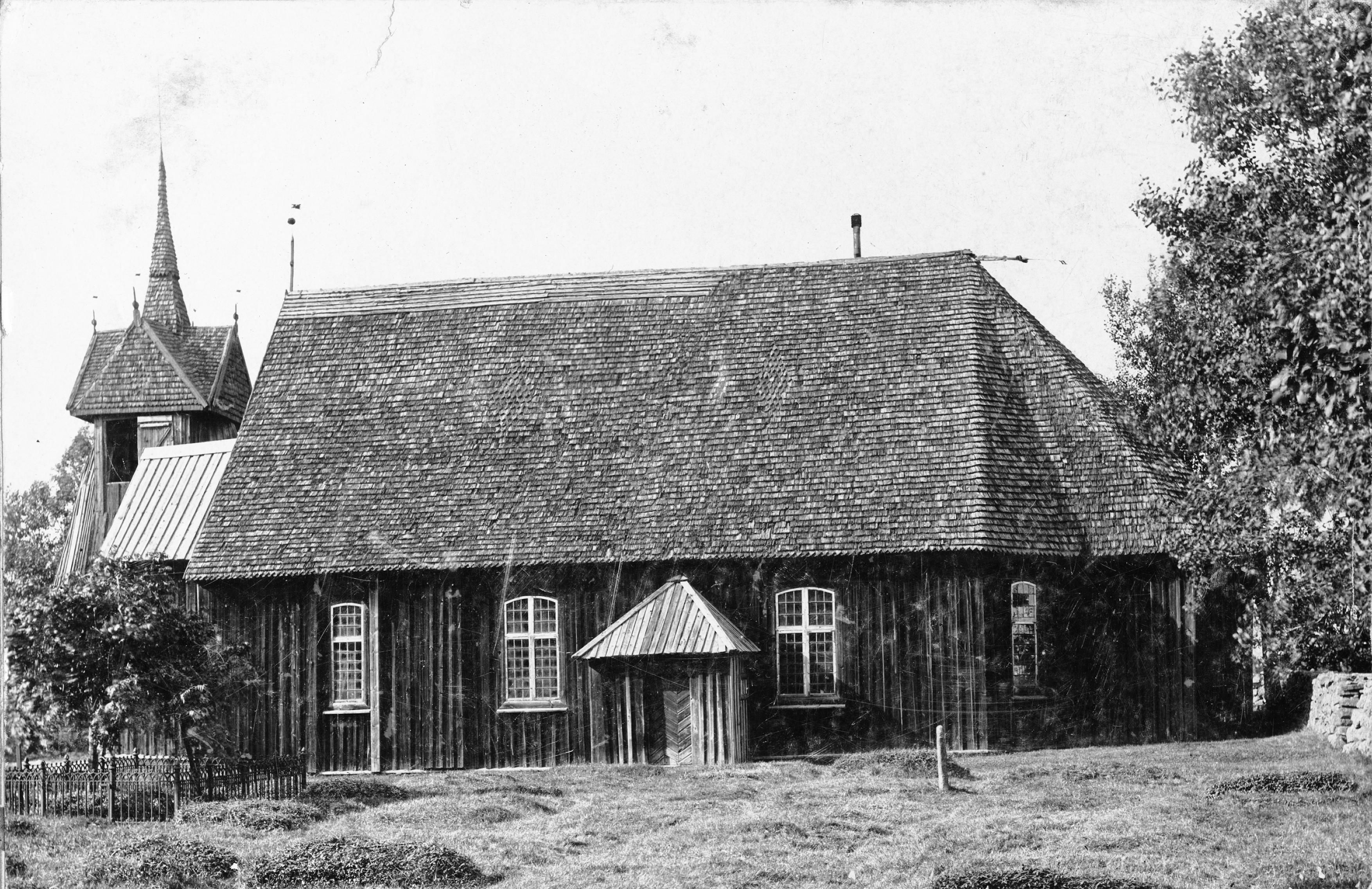 Sanfrid Welin, Bjurbäcks gamla kyrka