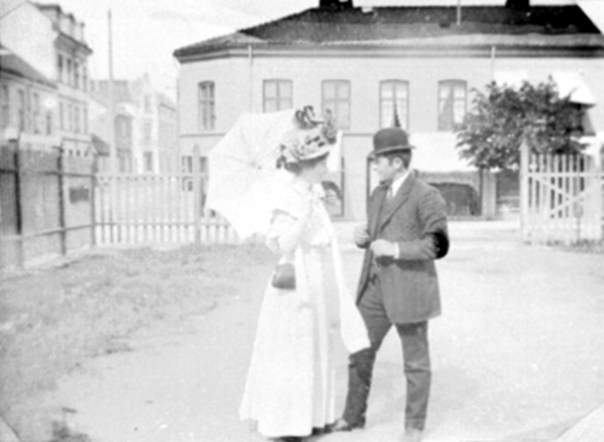Anno Domkirkeodden, MANN, KVINNE, ANNE CATHRINE PIRO, JACK ?, STRANDGATEHAGENE