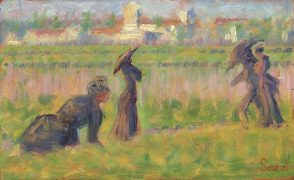 Georges Seurat, Figures in a Landscape