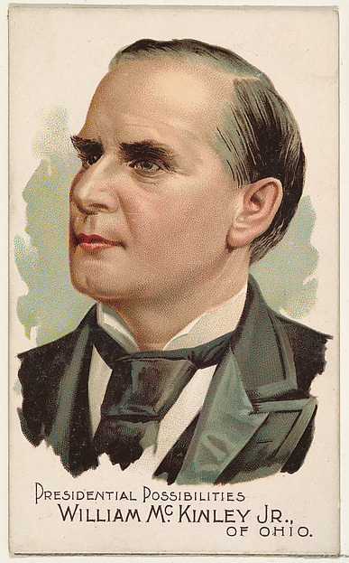 W. Duke, Sons & Co., William McKinley Jr. of Ohio, from the Presidential Possibilities series (N124) issued by Duke Sons & Co. to promote Honest Long Cut Tobacco