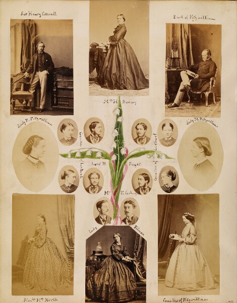 Unknown, [Photo collage of eighteen portraits]
