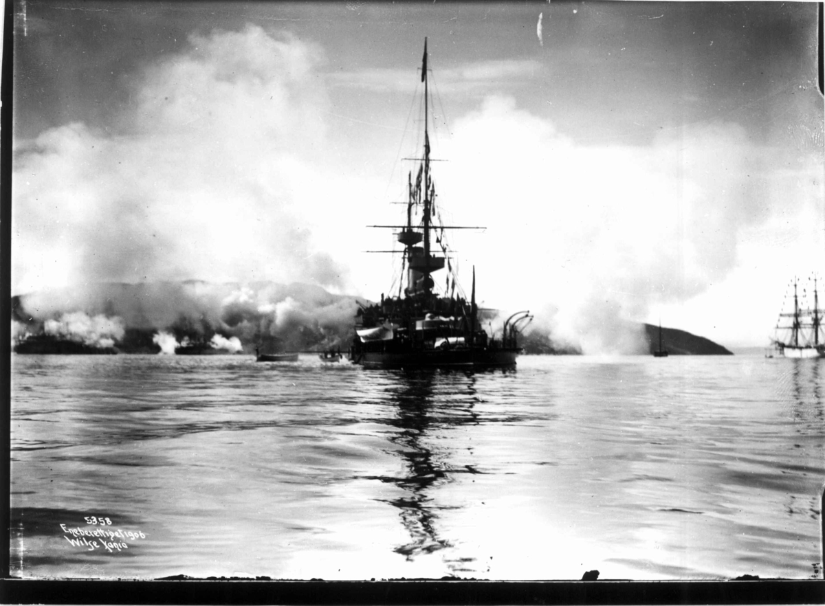 Anders Beer Wilse, Kong Haakons Kroningsferd 1906