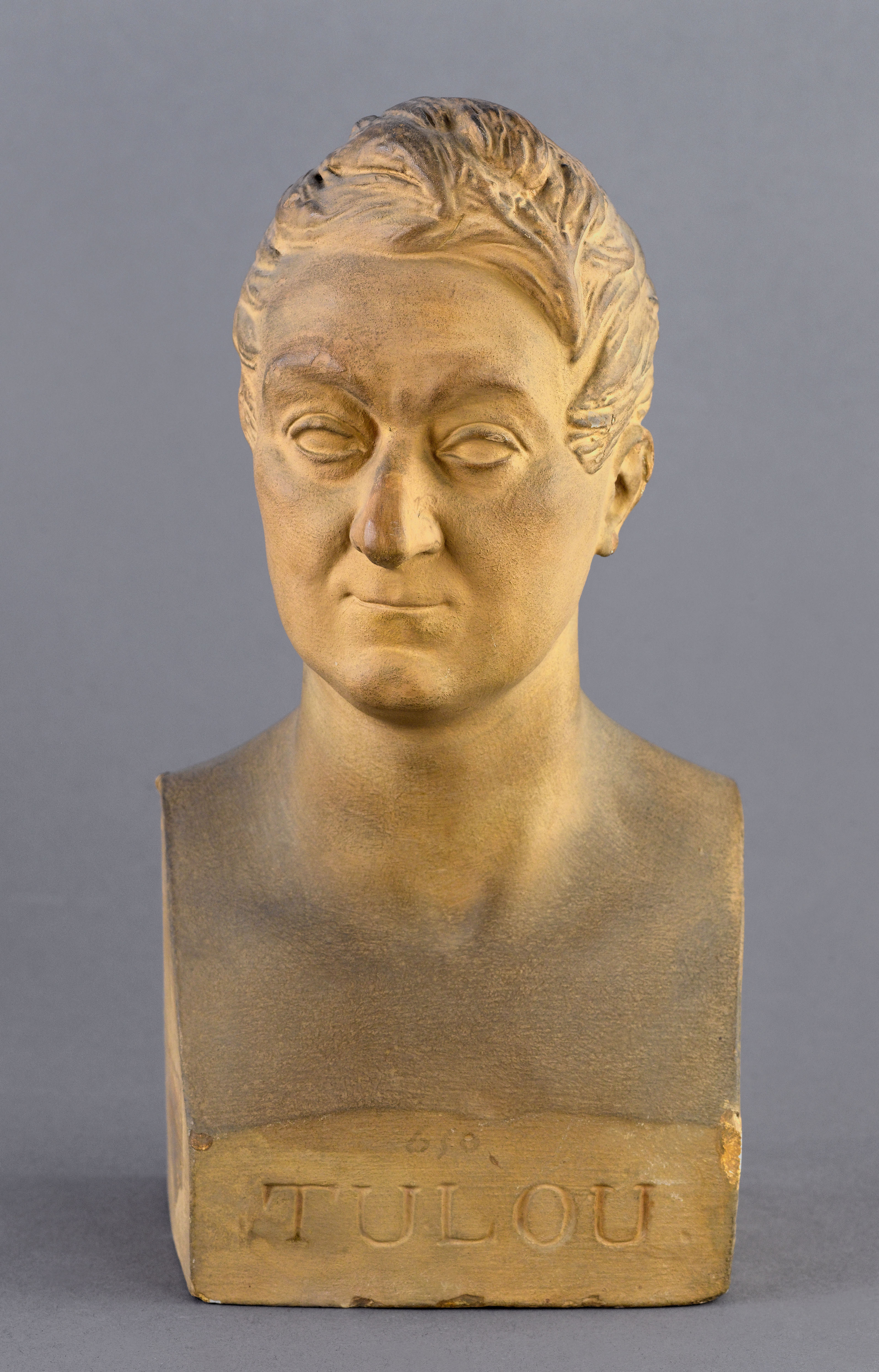 Jean Pierre Dantan, Portrait sérieux du flûtiste à l'Opéra, Jean-Louis Tulou (1786-1865)