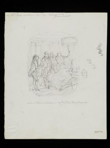 Cruikshank, George, Oliver Twist waited on by the Bow Street Runners