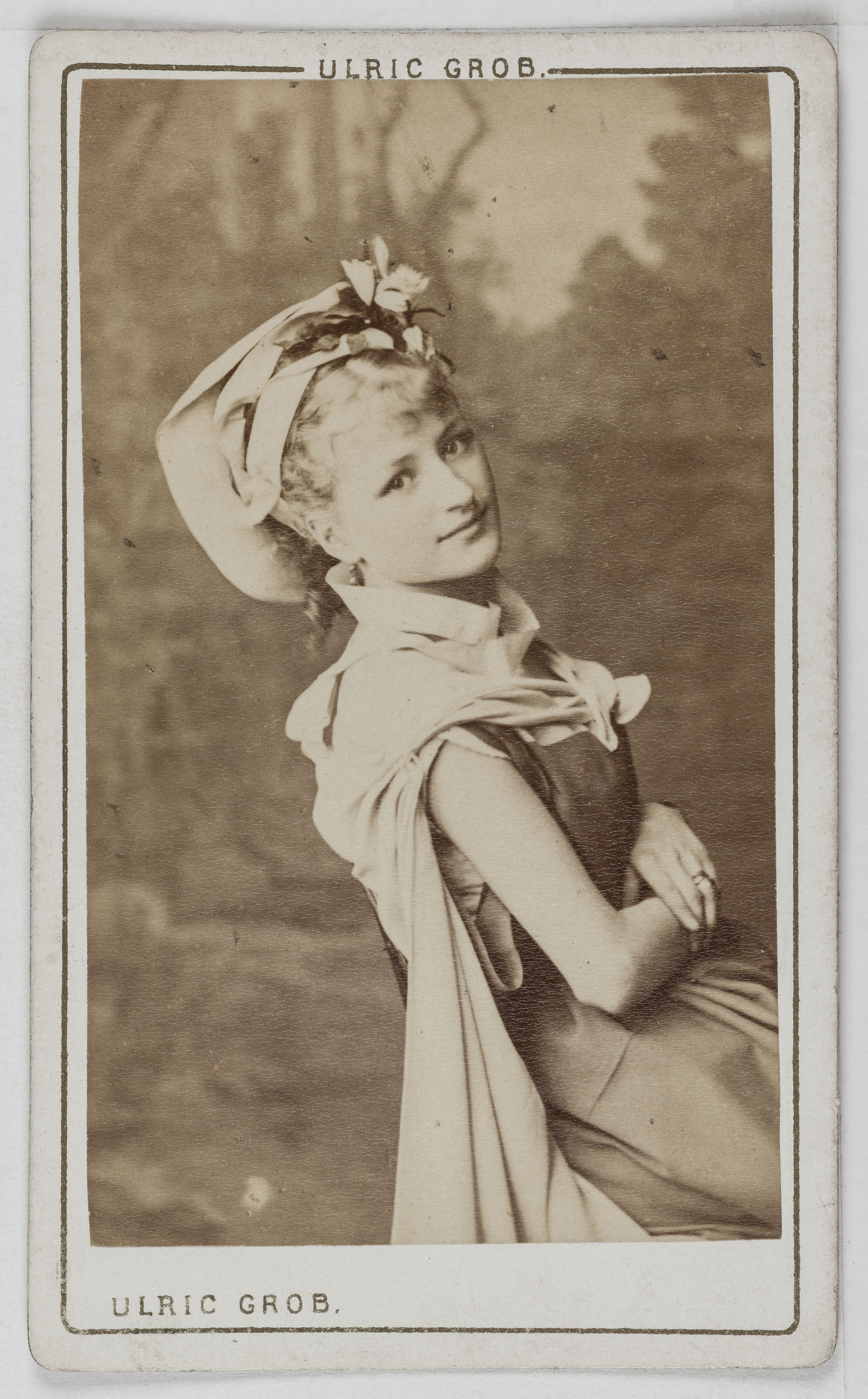 Ulric Grob, Portrait de Norton, actrice au théâtre de la Gaîté.