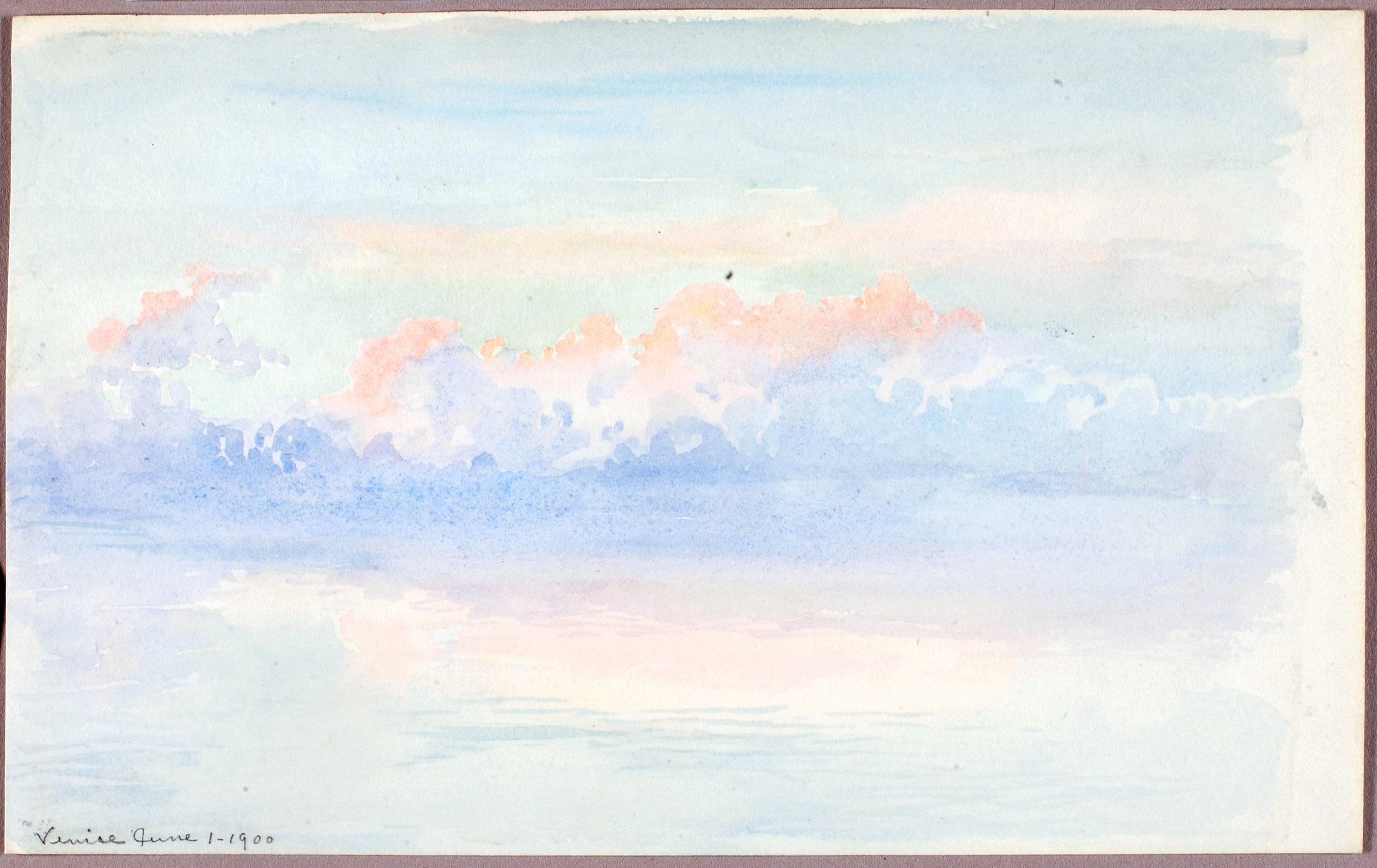 George Elbert Burr, Venice