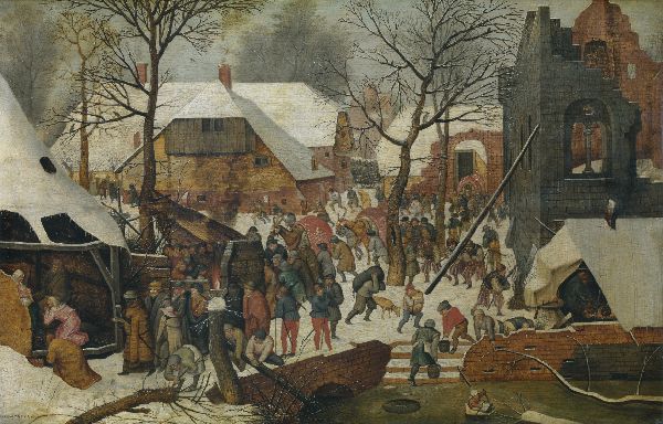 Pieter Brueghel II, The Adoration of the Magi in the Snow