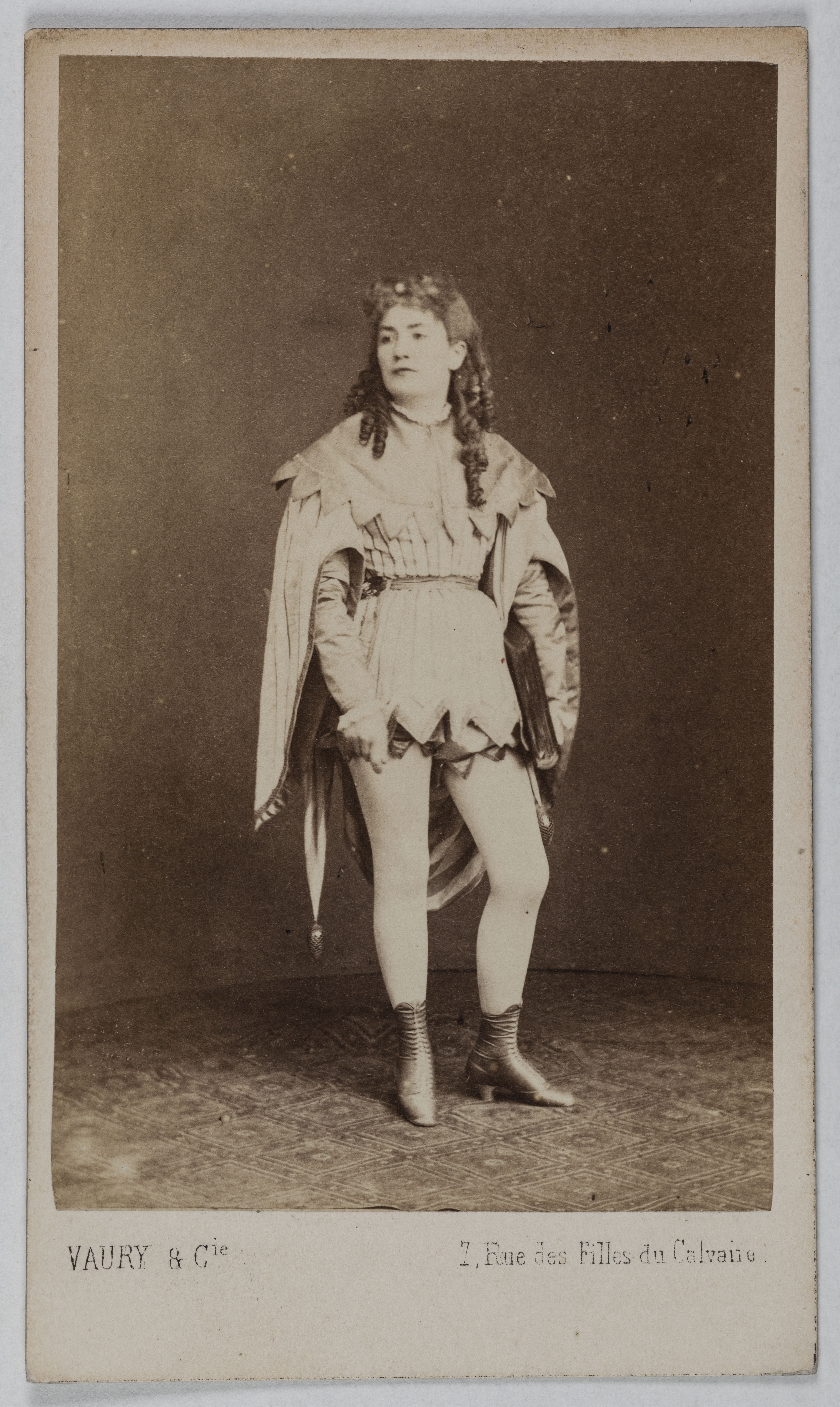 Vaury et Cie, Portrait de Fossy (actrice au Folies Marigny)