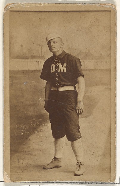 Goodwin & Company, James Wear "Bug" Holliday, Des Moines Prohibitionists, from the Old Judge series (N172) for Old Judge Cigarettes