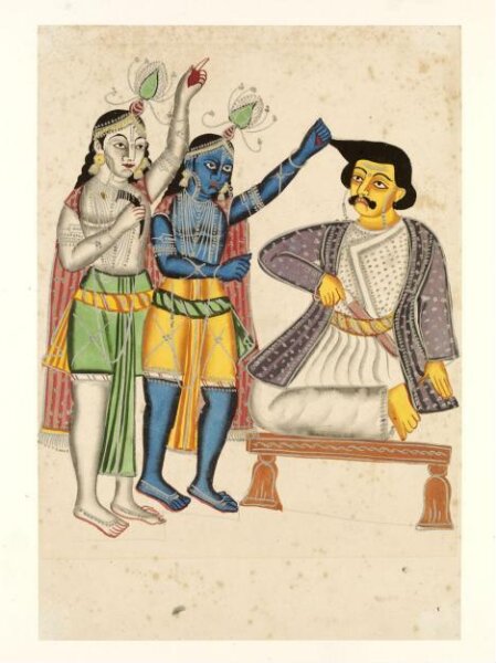 Unknown, Krishna, Balarama and Kansa