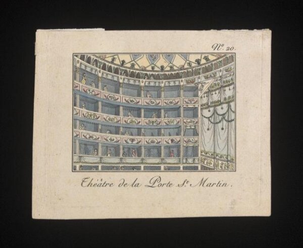 Unknown, Théâtre de la Porte St. Martin