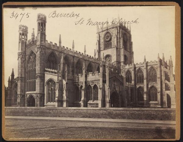 Francis Frith, Beverley.  St. Mary's Church