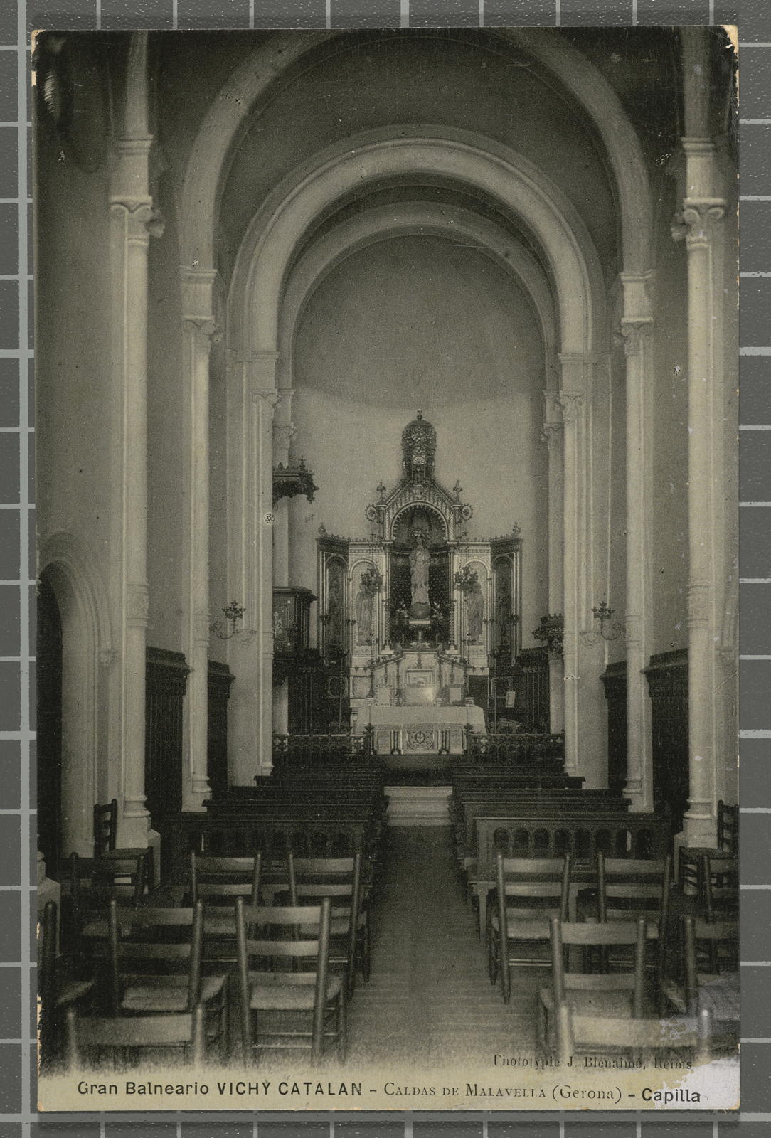 Desconegut, Gran Balneario Vichy Catalan - Caldas de Malavella (Gerona) - Capilla