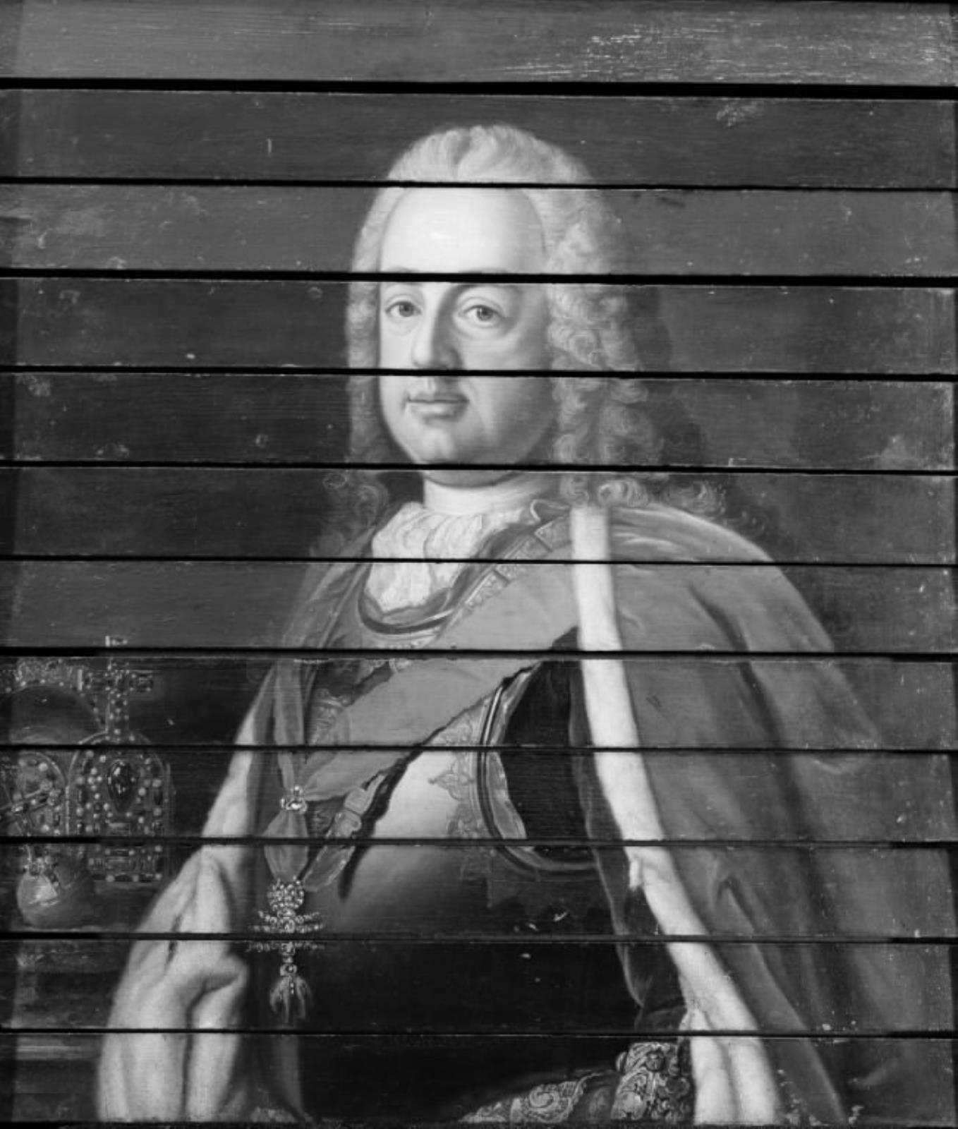 Jean-Etienne Liotard, Kejser Franz I, kejserinde Maria Theresia og deres søn ærkehertug Joseph