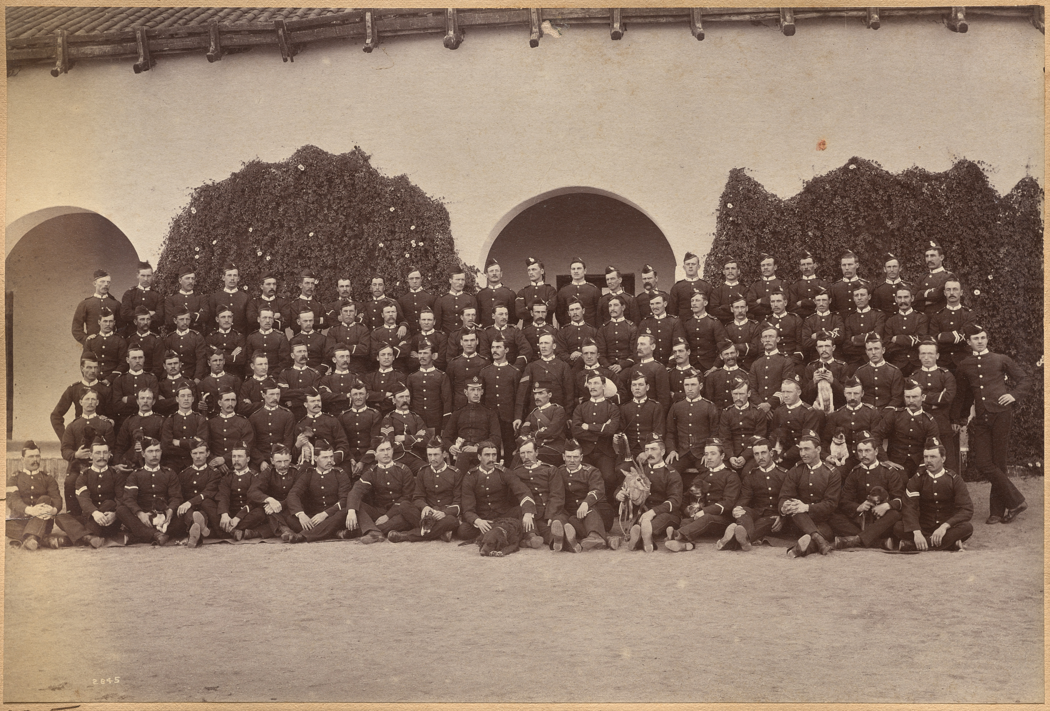Raja Deen Dayal, B. c/o Devonshire Regiment, Jhansi (recto)