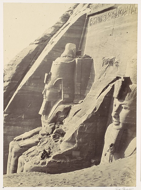 Francis Frith, Abou Simbel, Nubia