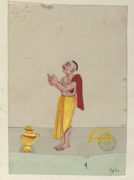 Unknown, Twelve drawings of unidentified ascetics and mendicants.