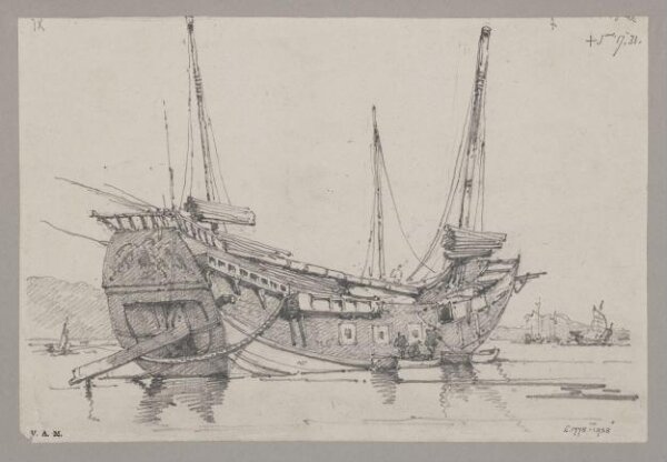 George Chinnery, Old Chinese Junk
