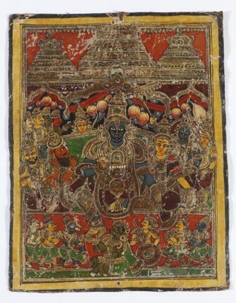 Unknown, Vishnu, Garuda and Hanuman