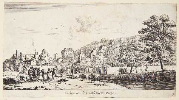Reinier Zeeman, Udsigt over Chaillot-paladset i Paris