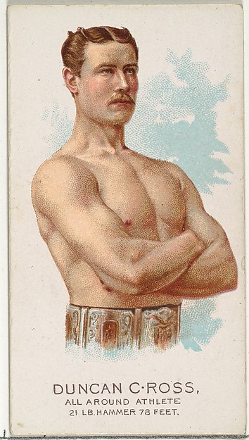 Allen & Ginter, Duncan C. Ross, All Around Athlete, from World's Champions, Series 2 (N29) for Allen & Ginter Cigarettes