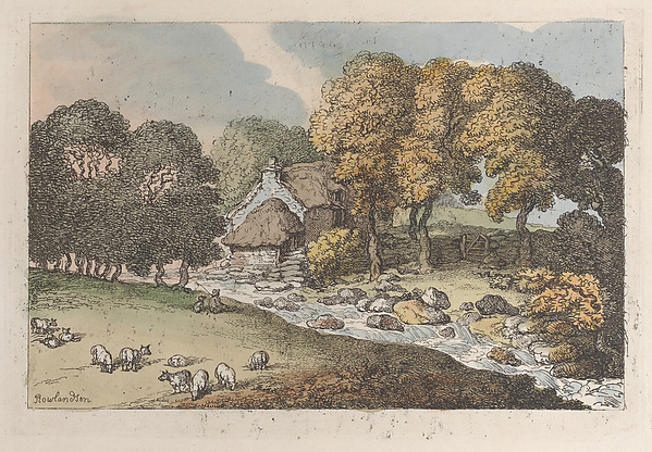 Thomas Rowlandson, A Watercourse