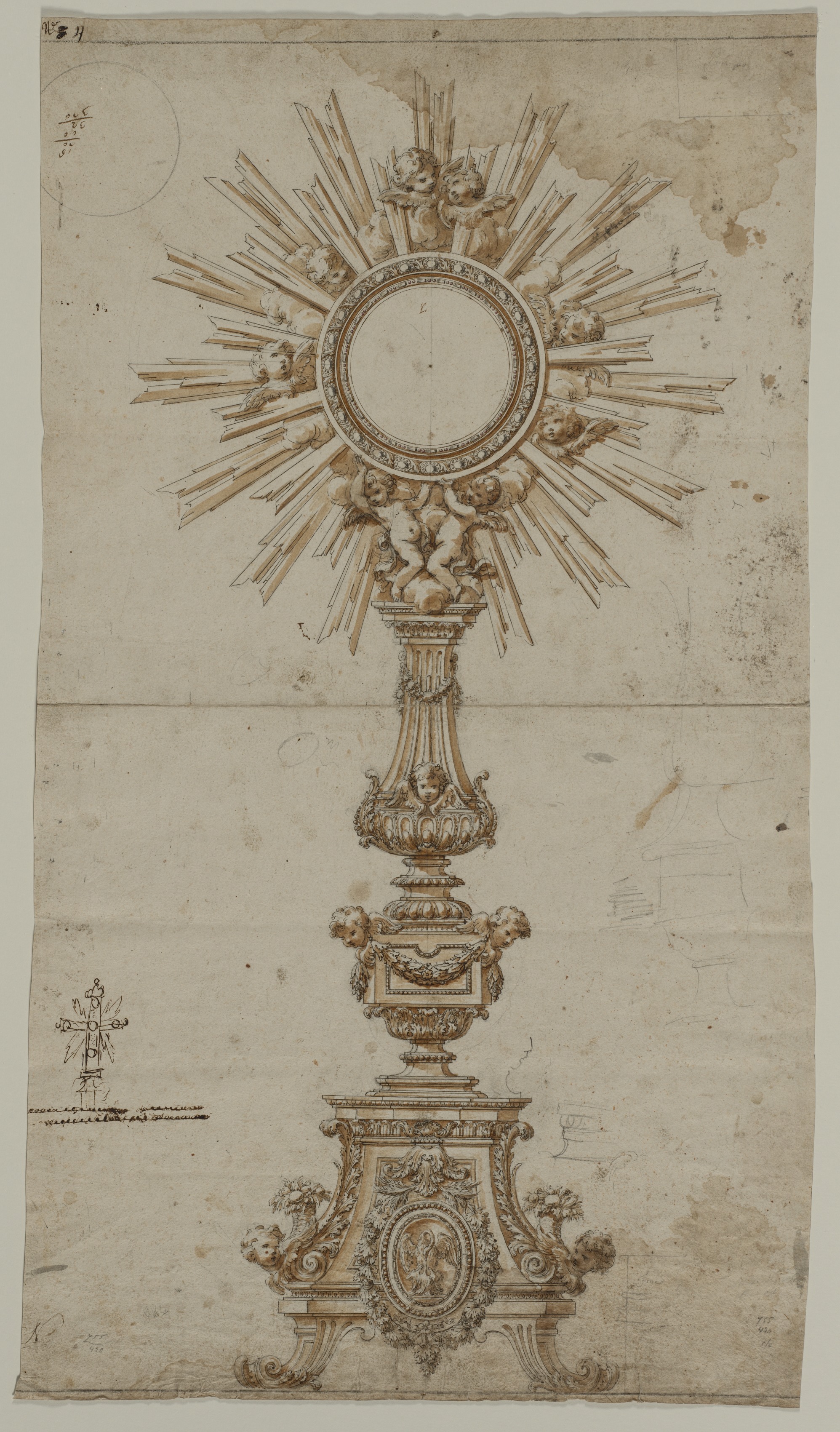Anonymous, Design for a Monstrance