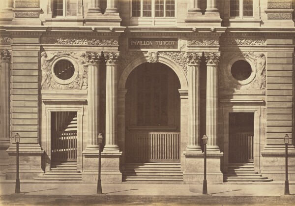 Édouard Baldus, [The Ground Floor of the Pavillon Turgot, Louvre, Paris]