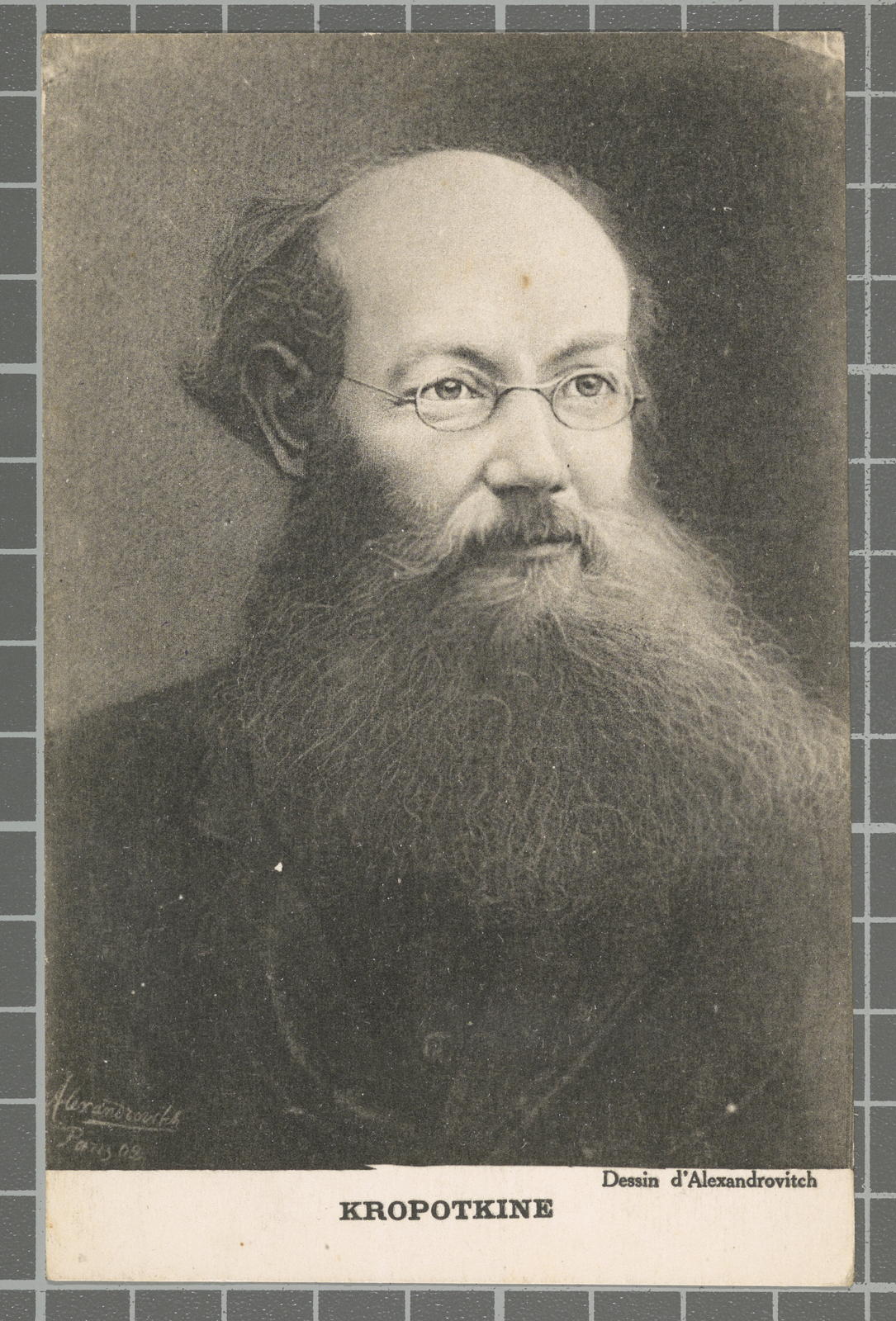 Desconegut, Kropotkine