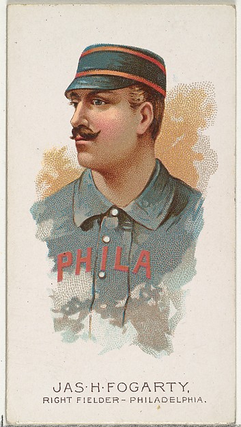 Allen & Ginter, James H. Fogarty, Baseball Player, Right Fielder, Philadelphia, from World's Champions, Series 2 (N29) for Allen & Ginter Cigarettes
