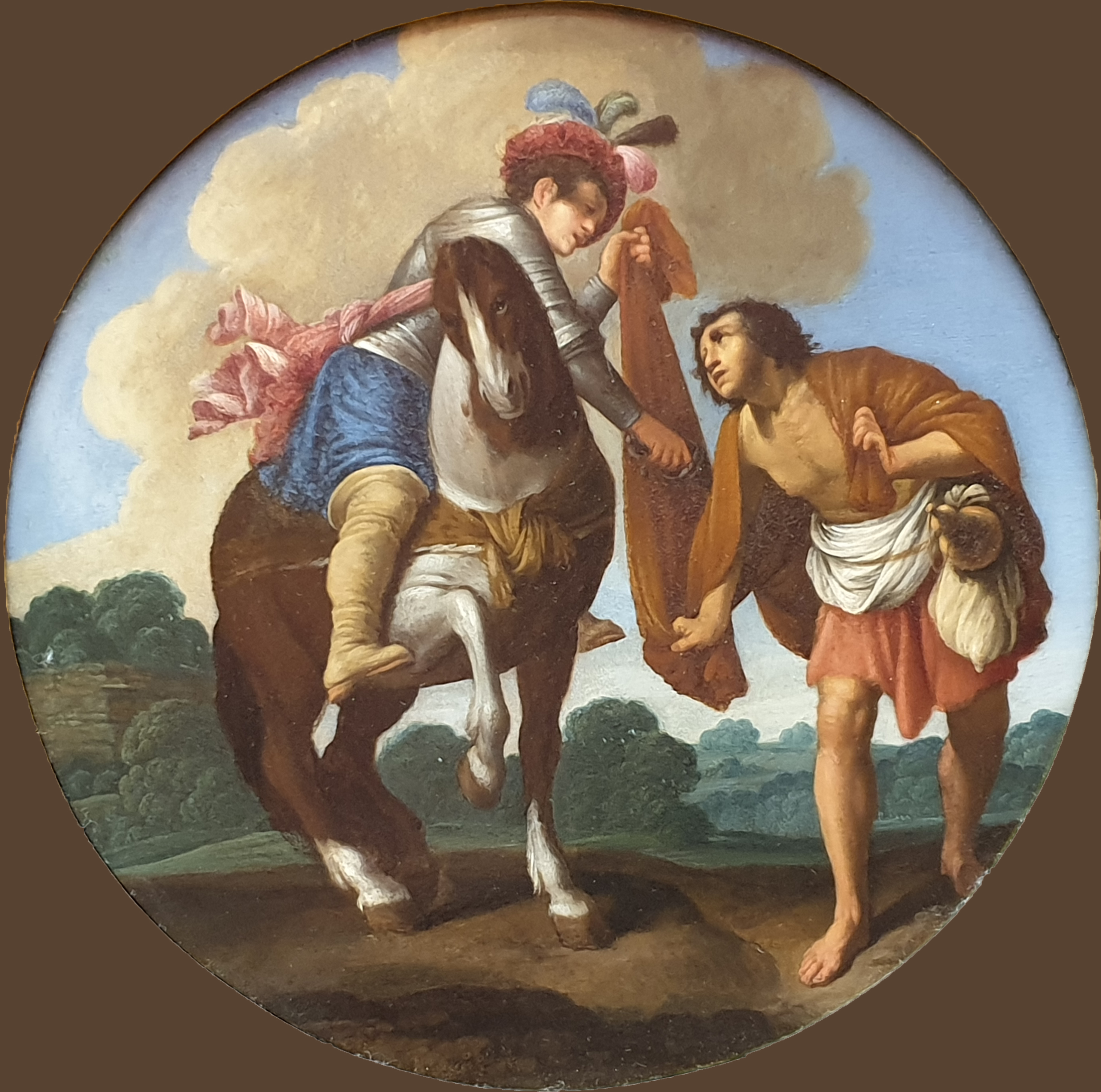 Carlo Saraceni, Saint Martin and the beggar