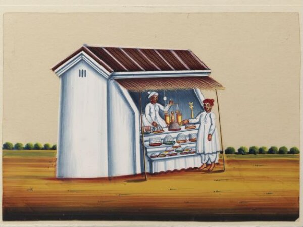 Unknown, One of ten paintings of occupations and one of buildings.