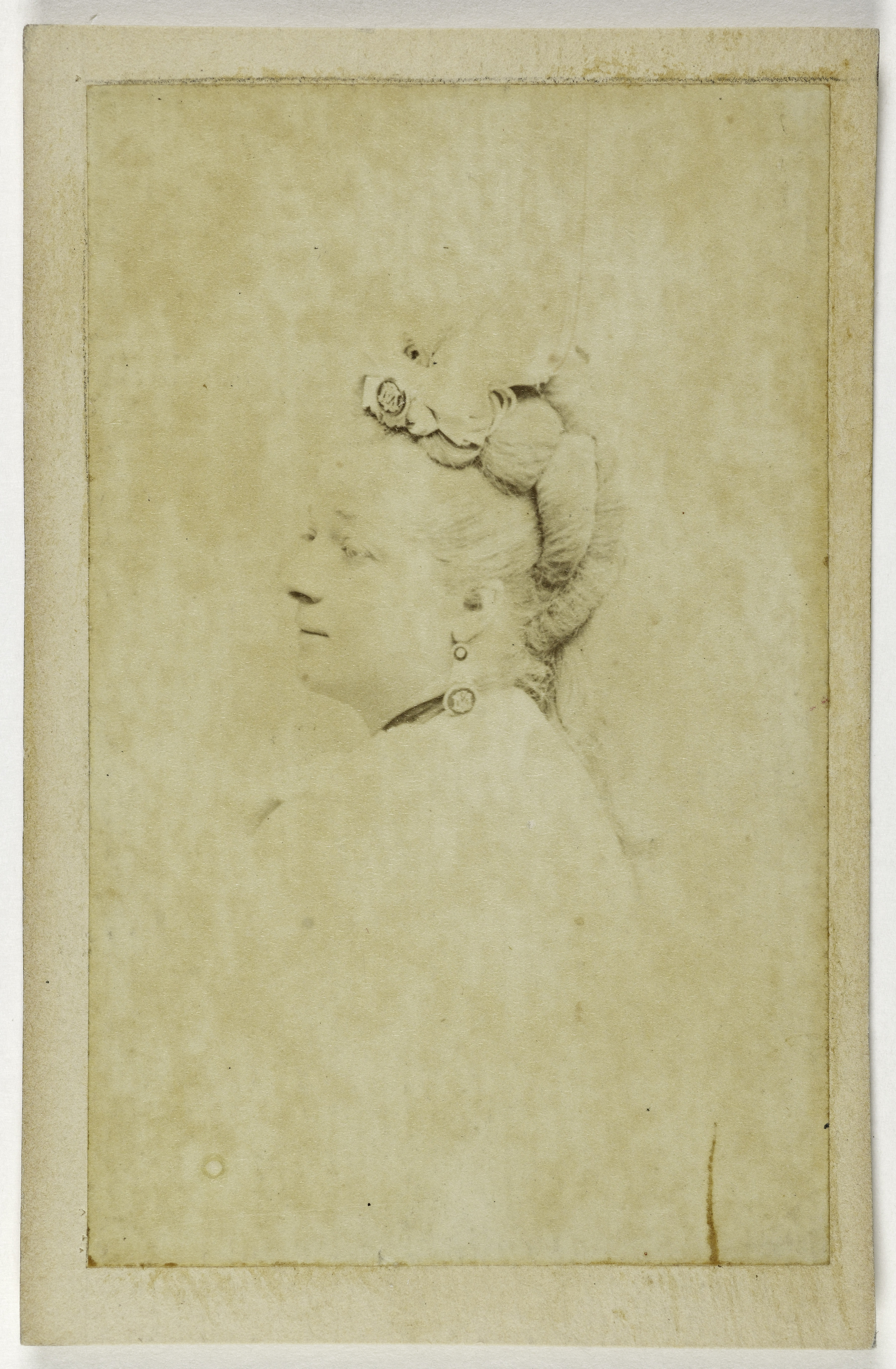 Anonyme, Portrait de Lasseny, (actrice)