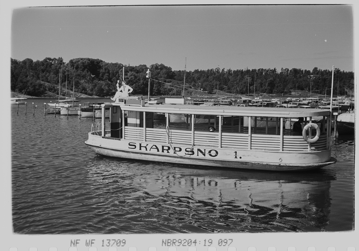 Anders Beer Wilse, Prot: Skarpsno Ferge