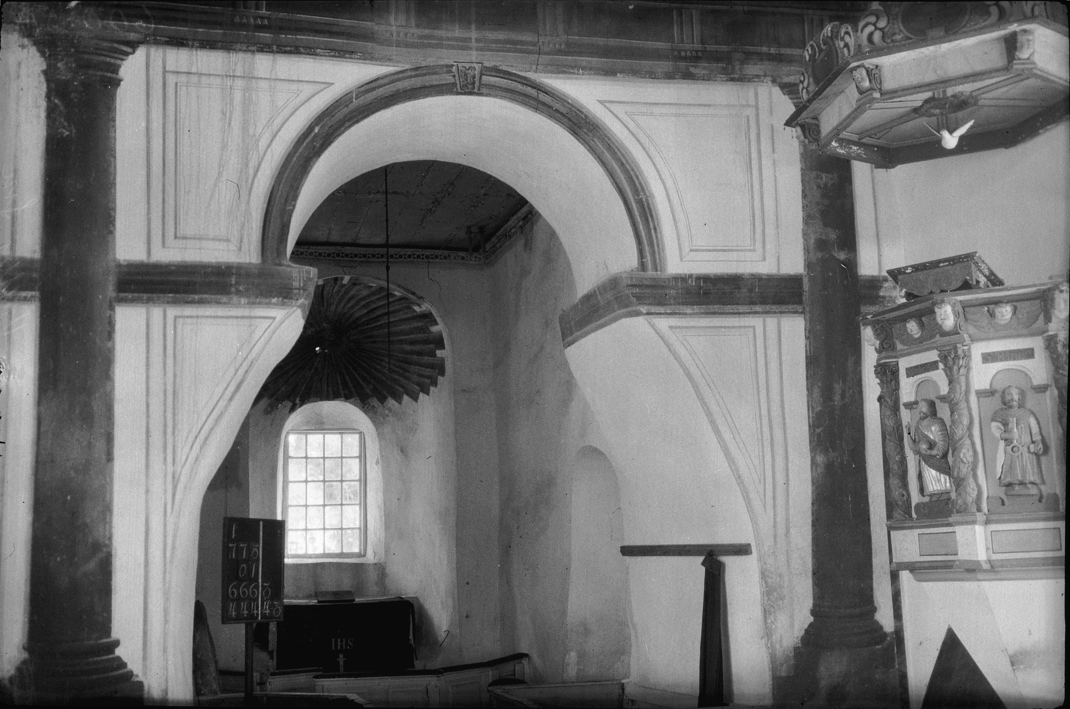 Sven Brandel, Vallsjö gamla kyrka