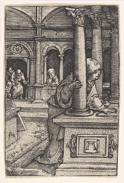 Albrecht Altdorfer, The Virgin Searching For Her Son in the Temple