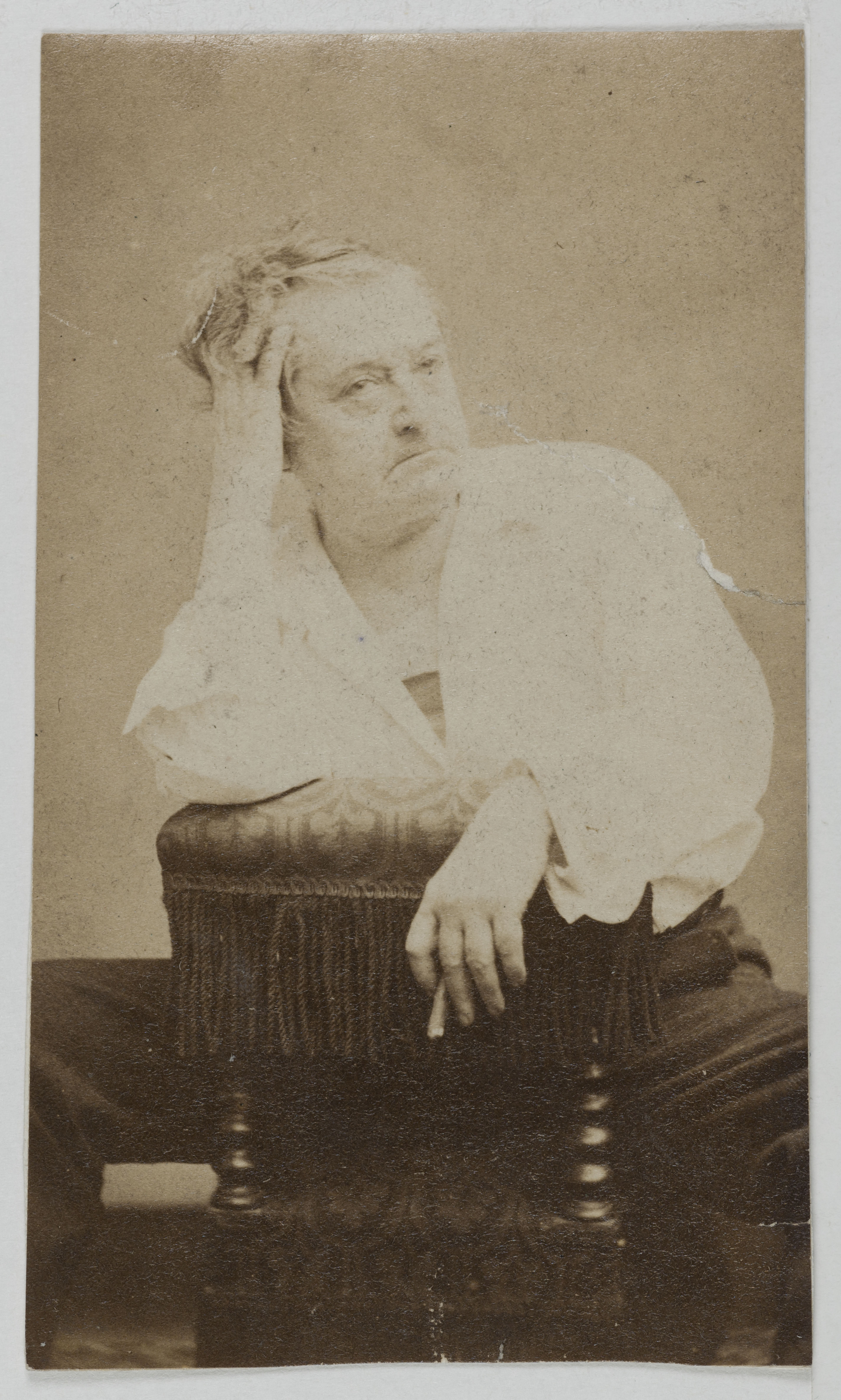Anonyme, Portrait de Frédérick Lemaître, (Antoine-Louis-Prosper Lemaître, 1800-1876), (acteur)