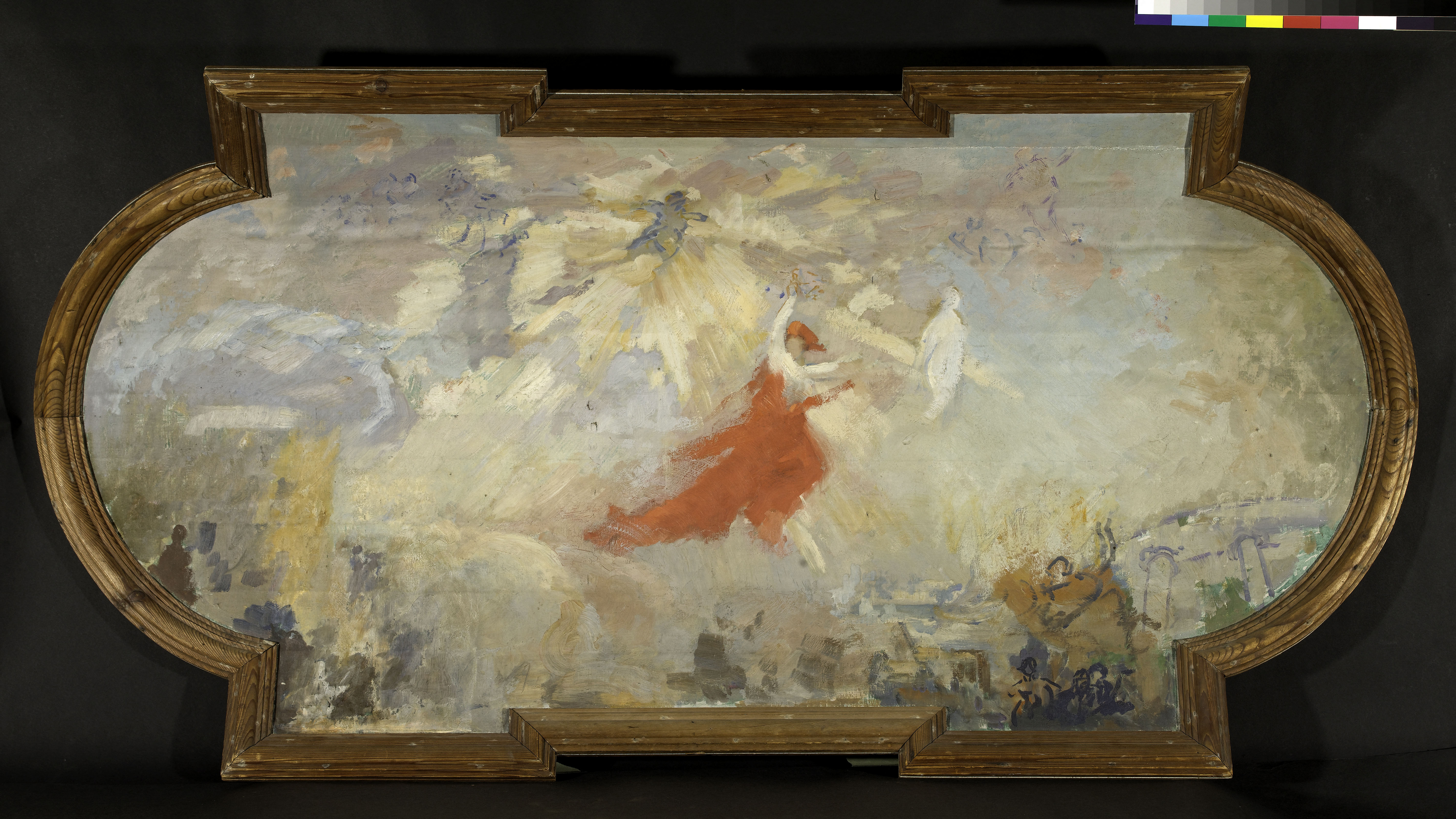 Alfred Philippe Roll, Triomphe de la République, esquisse pour le Petit Palais