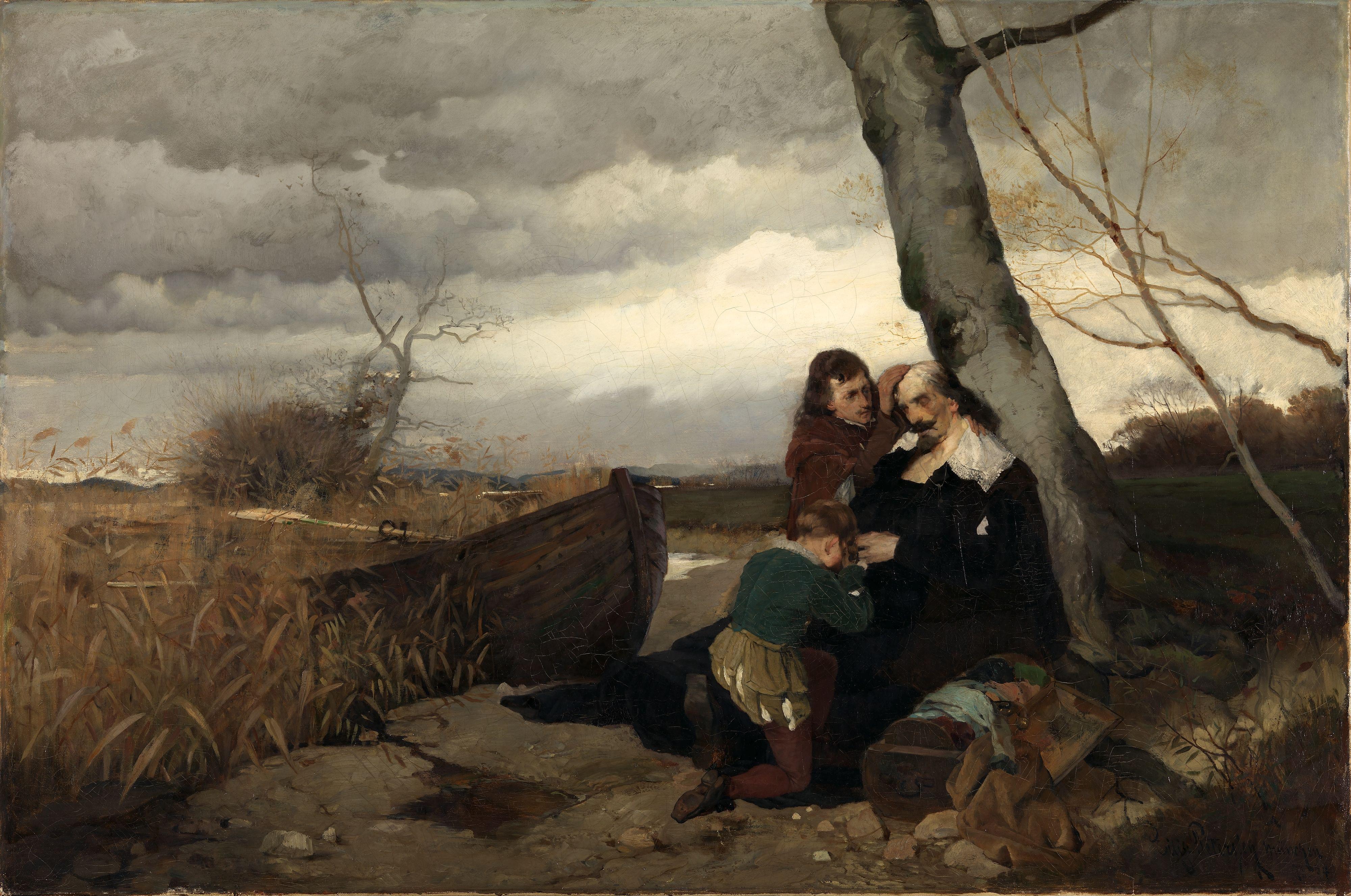 Eilif Peterssen, The Death of Corfitz Ulfeldt