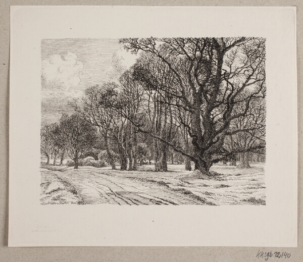 Vilhelm Kyhn, Vinter i skoven