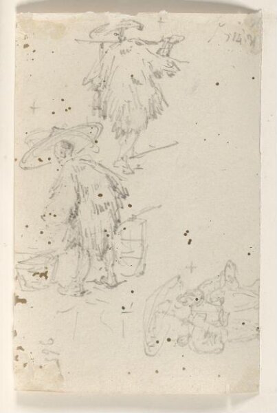 George Chinnery, Chinese porters and a Macanese woman