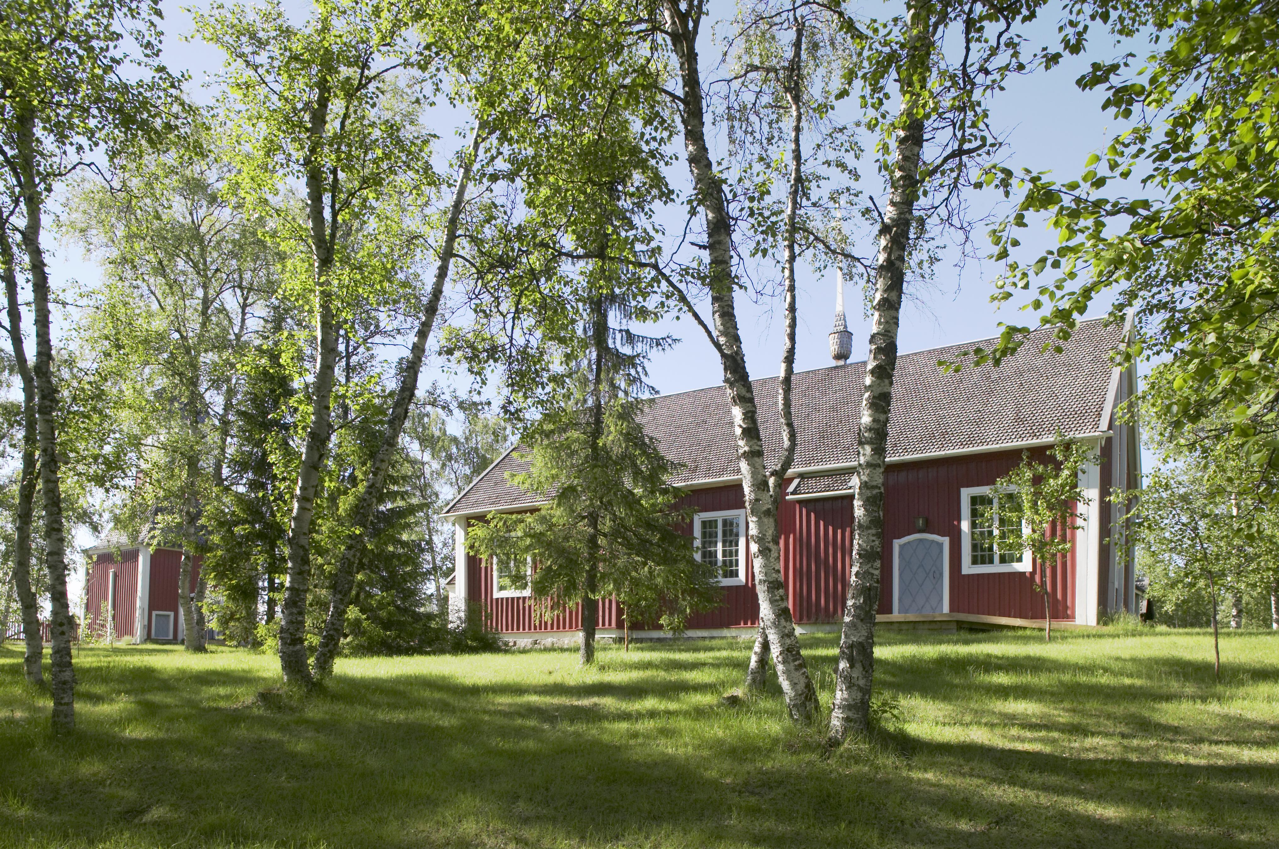 Bengt A Lundberg, Jukkasjärvi kyrka