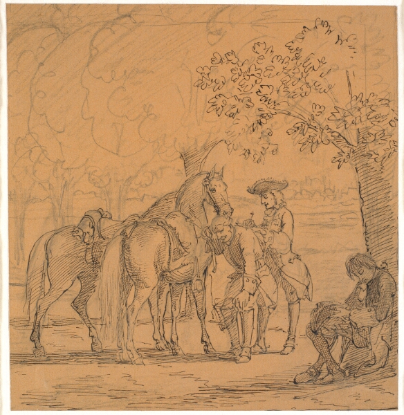 Wilhelm Marstrand, Frederik V bevilger teologens ansøgning, (C. D. Biehls Breve, udg. 1865)
