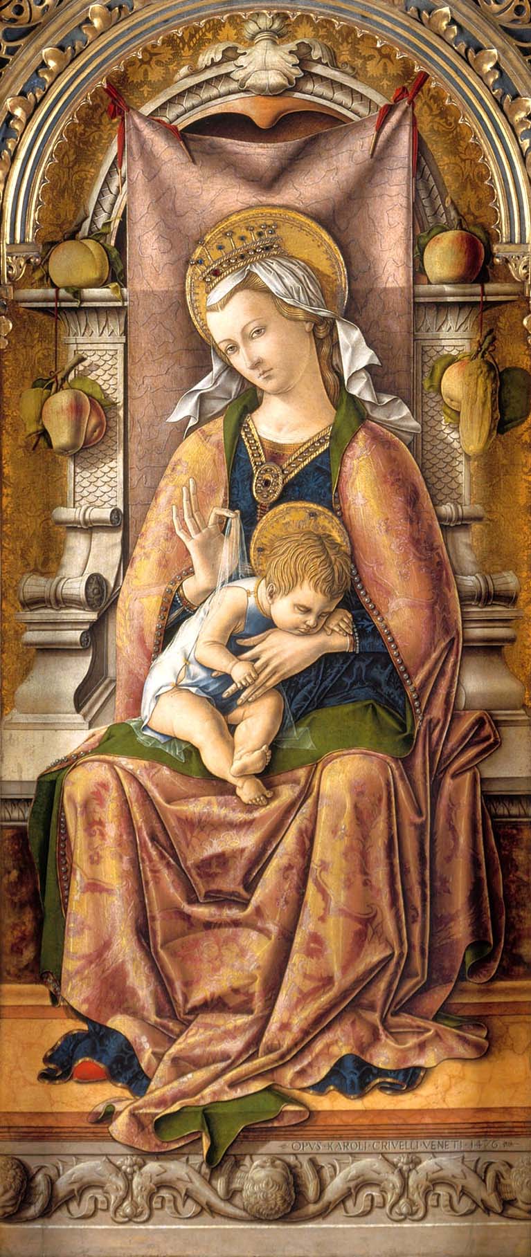 Carlo Crivelli, Madonna and Child