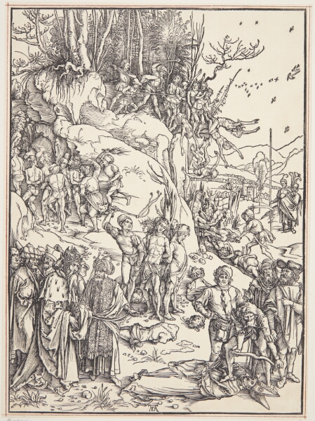 Albrecht Dürer, Legenden om de titusinde martyrer